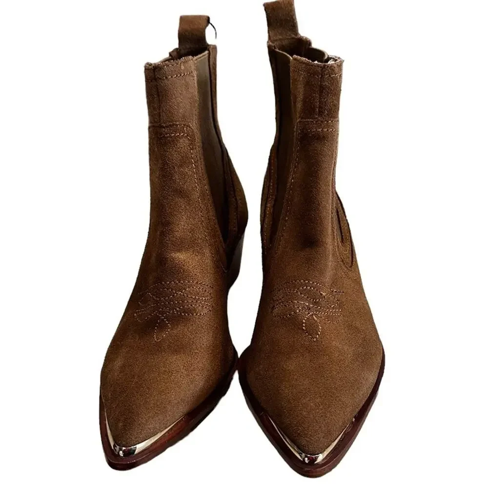 Mango suede leather